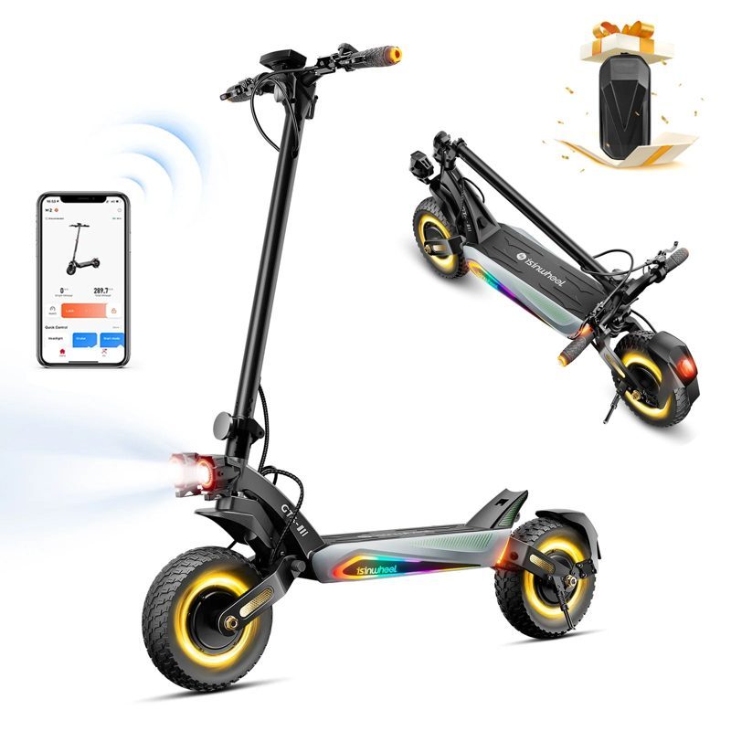 iSinWheel GT4 Dual 2400 W, visuel officiel de la marque