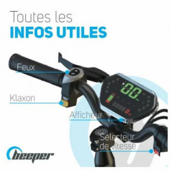 Trottinette Électrique TRAIL • 850W • 48V